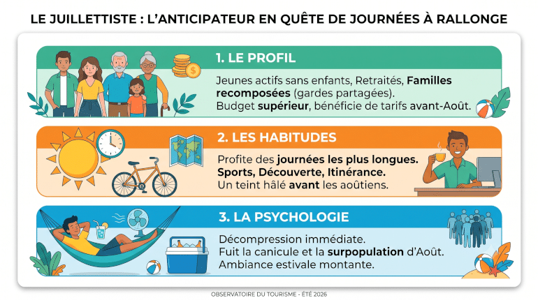 Le Juilletiste : L'anticipateur en quête de journées à la rallonge