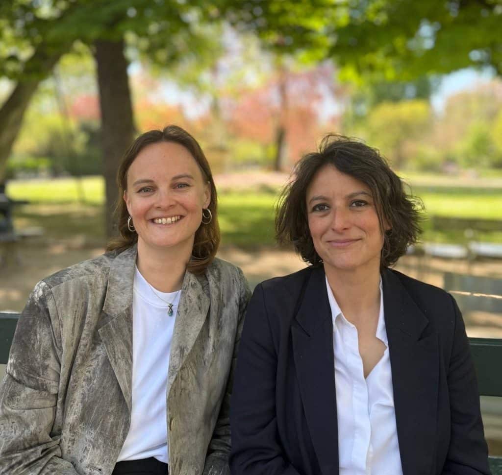 Mathilde Ollivier et Mélanie Vogel, sénatrices les écologistes des Français établis hors de France