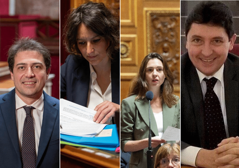 Christopher Weissberg, Mélanie Vogel, Sophie Briante-Guillemont, Olivier Cadic