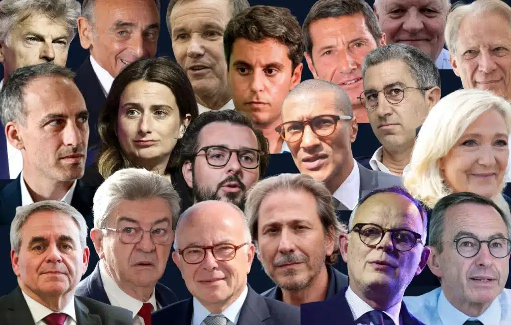 Quelques candidats déclarés ou pressentis pour la presidentielle 2027