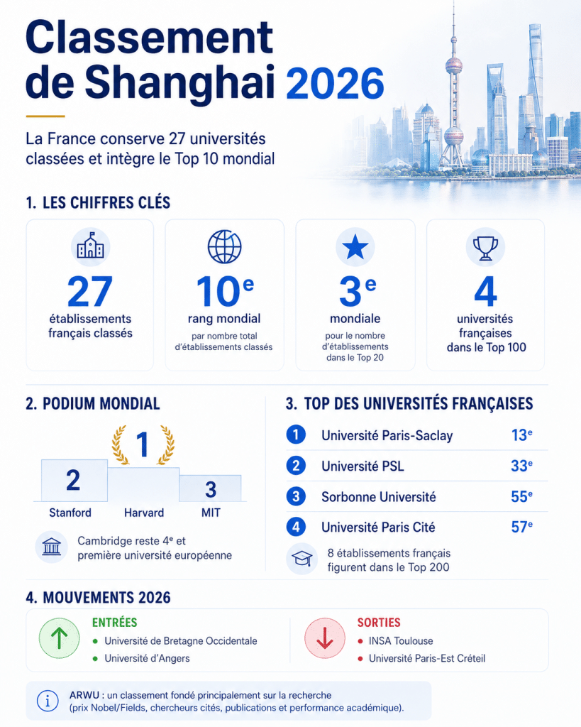 Classement de Shanga&iuml; 2026
