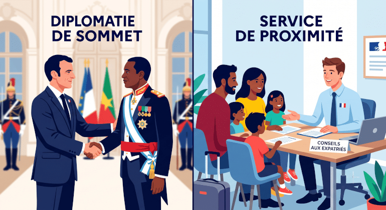 Diplomatie de sommet - Service de proximité