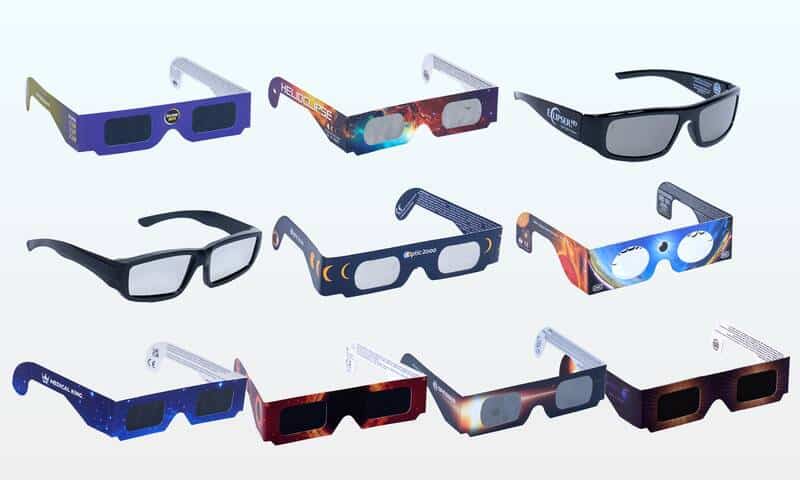 Lunettes de protection éclipse solaire