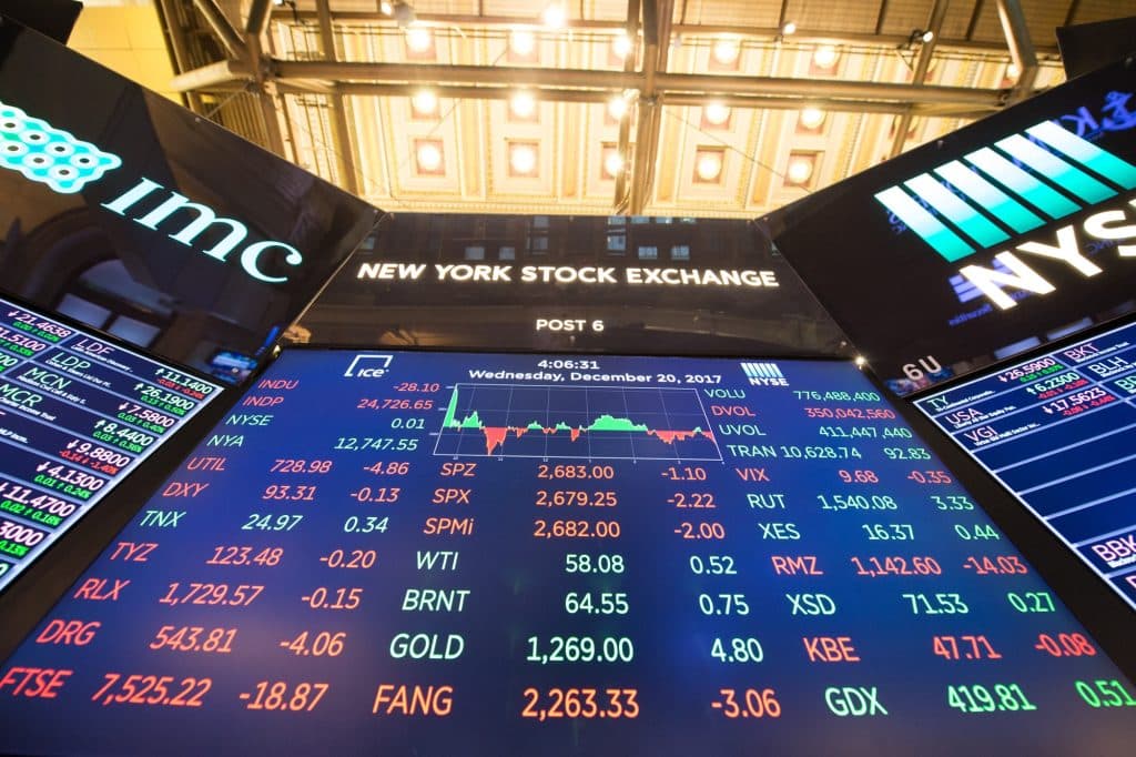 New York stock exchange, image d'illustration
