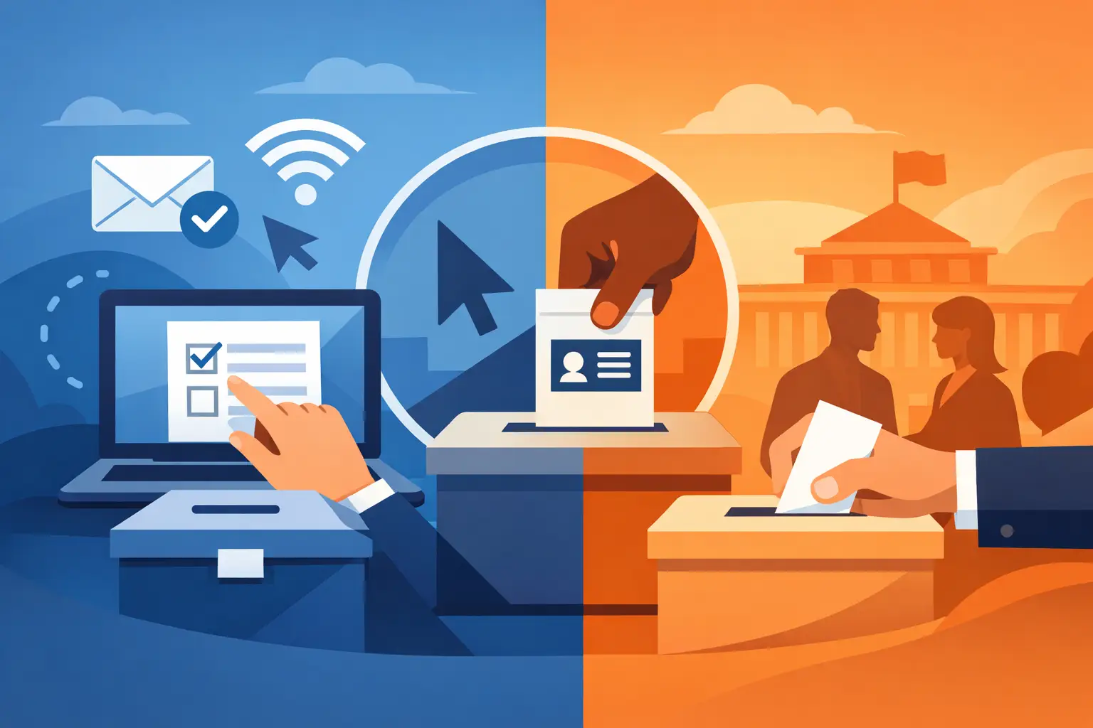 Vote internet ou procuration : quel choix ?
