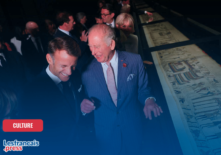 De la tapisserie de Bayeux à Downing Street, Emmanuel Macron veut renforcer les relations entre la France et le Royaume-Uni.