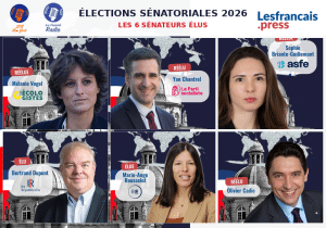 Sénatoriales 2026 : Qui sont les 6 sénateurs des Français de l’étranger élus