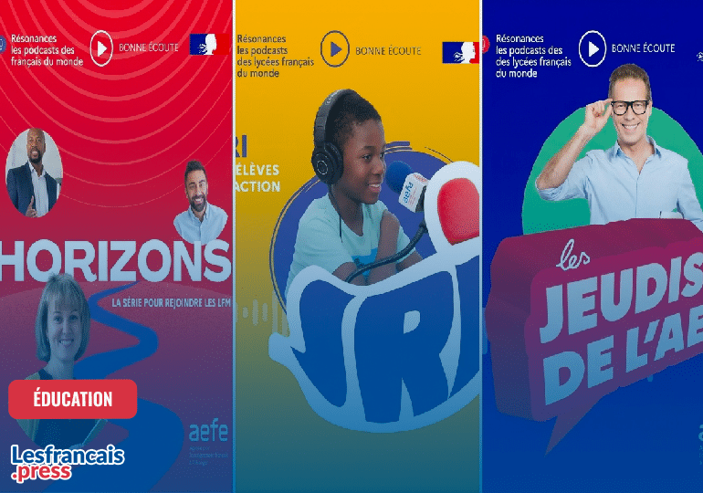 L'AEFE lance « Résonances », plongez au cœur des lycées français du monde grâce au podcast