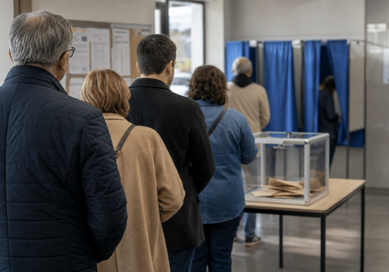 Bureau de vote élections sénatoriales des Français de l'étranger