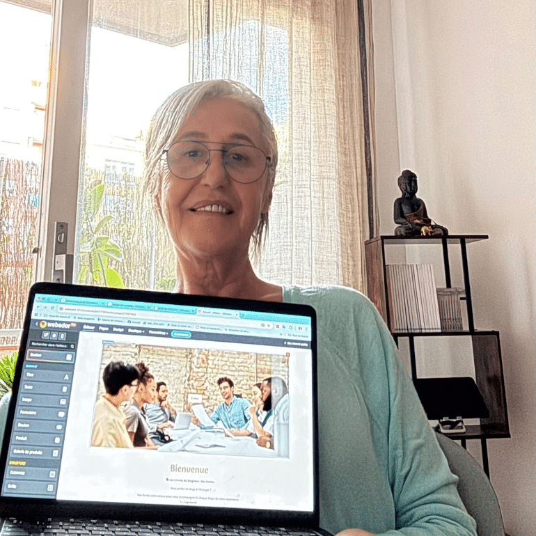 Carole Cappuccio, coach de vie et aussi autrice « Les Livrets du stagiaire »