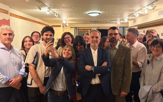 Emmanuel Gr&eacute;goire &agrave; la rencontre des Fran&ccedil;ais de New York