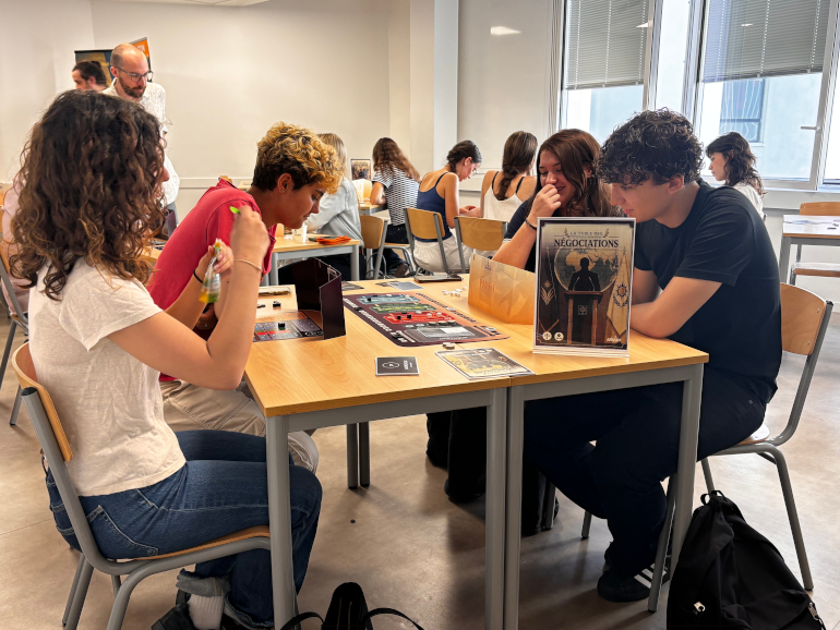 Un jeu de simulation de négociation internationale proposée à la Fabrique de la Diplomatie
