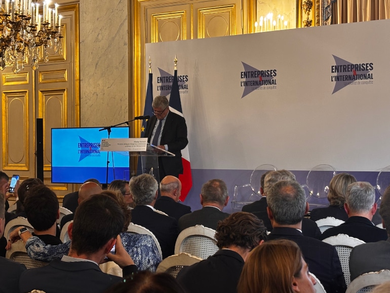Nicolas Forissier, ministre d&eacute;l&eacute;gu&eacute; charg&eacute; du Commerce ext&eacute;rieur et de l&rsquo;Attractivit&eacute; de France