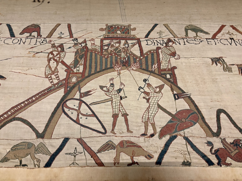 La tapisserie de Bayeux exposée au British Museum