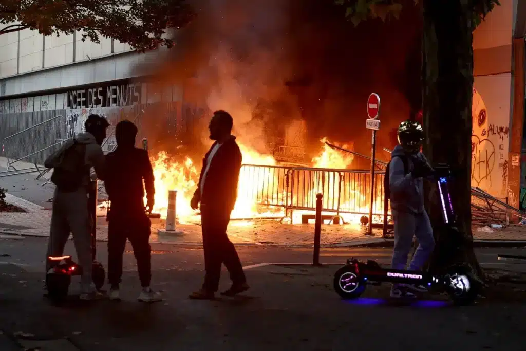 En banlieue parisienne