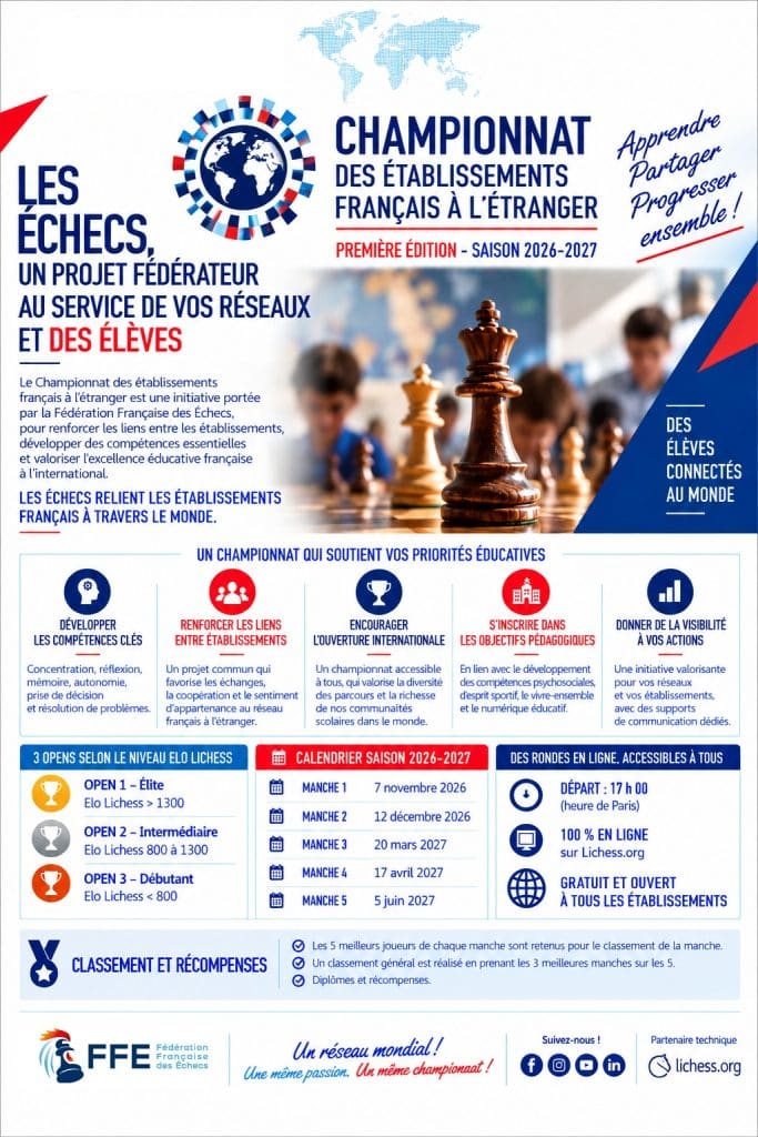 Championnat d'échecs des établissements français à létranger