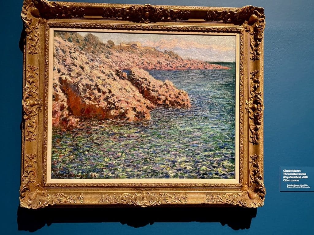 Claude Monet, &laquo; The Mediterranean (Cap d&rsquo;Antibes) &raquo;