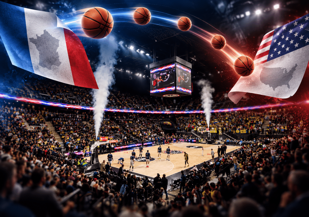 La France attire aussi des talents américains en basket, photo d'illustration