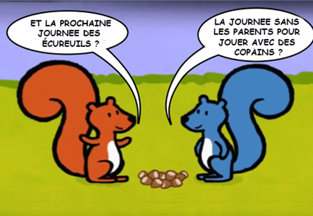 La journ&eacute;e des ecureuils organis&eacute;e par l'Union fran&ccedil;aise d'Istanbul.