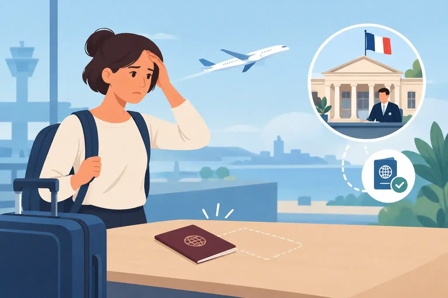 Passeport perdu à l’étranger : les démarches