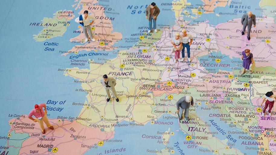 Travailleurs frontaliers, image d'illustration