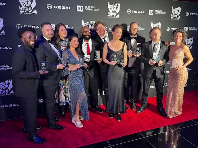 Photo des r&eacute;compenses du Chelsea Film Festival
