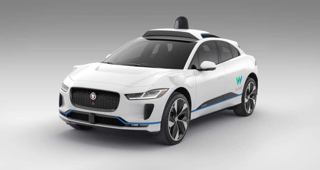 Mod&egrave;le de la compagnie Waymo mis en circulation 