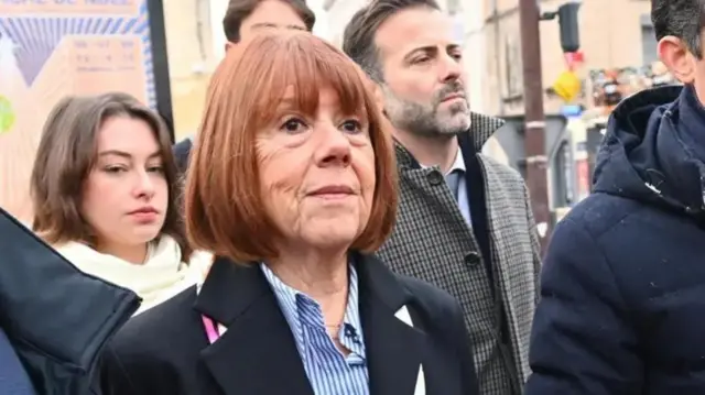 Gisèle Pelicot à la sortie de l'audience ce 19 decembre 2024 ©AFP