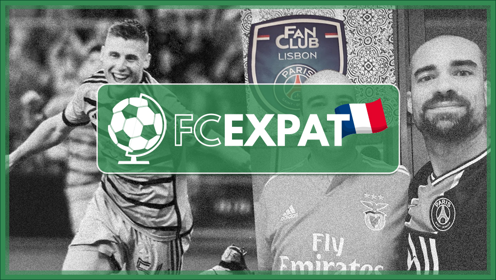 #3 FC Expat Rémi Walter du Sporting Kansas City et Nicolas Geneau du PSG Fan Club à Lisbonne