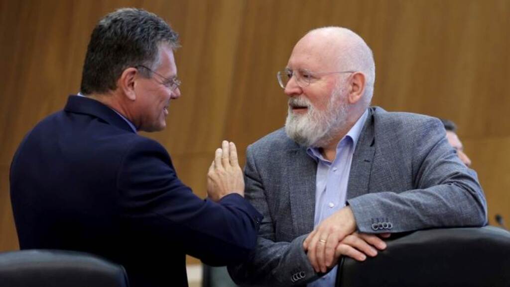 Maroš Šefčovič remplace Frans Timmermans à la tête du Green Deal