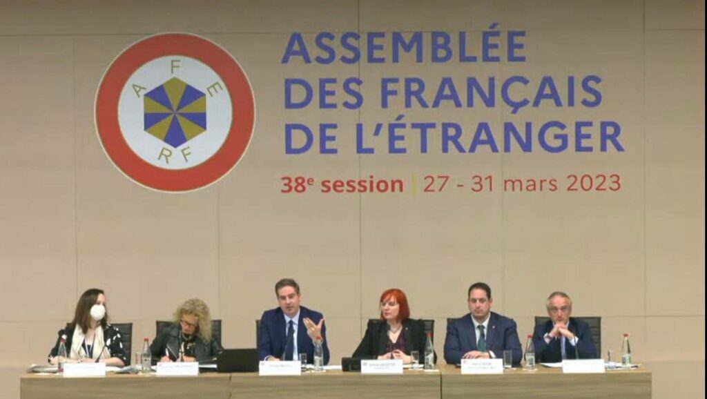 Le grand oral d&rsquo;Olivier Becht à l&rsquo;Assemblée des Français de l&rsquo;étranger
