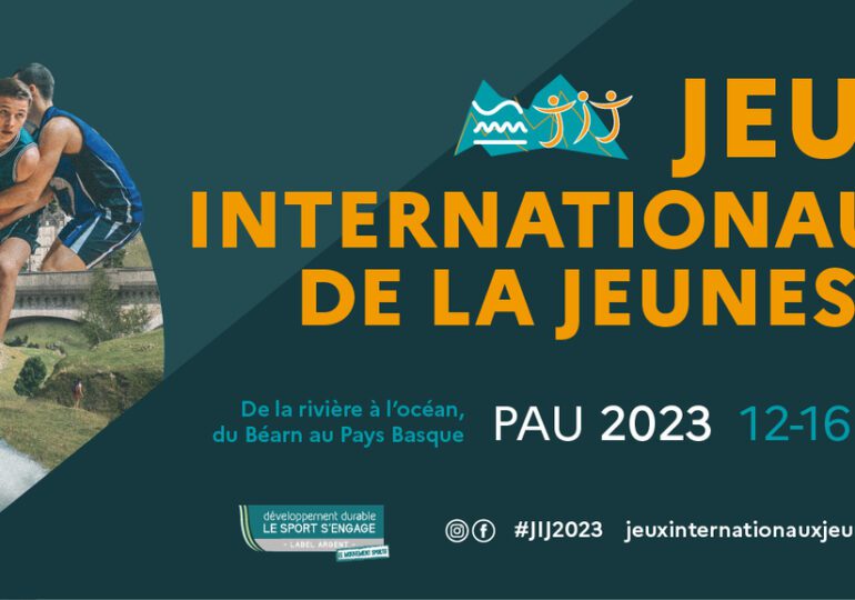 Jeux internationaux de la jeunesse, la 12e édition organisée à Pau