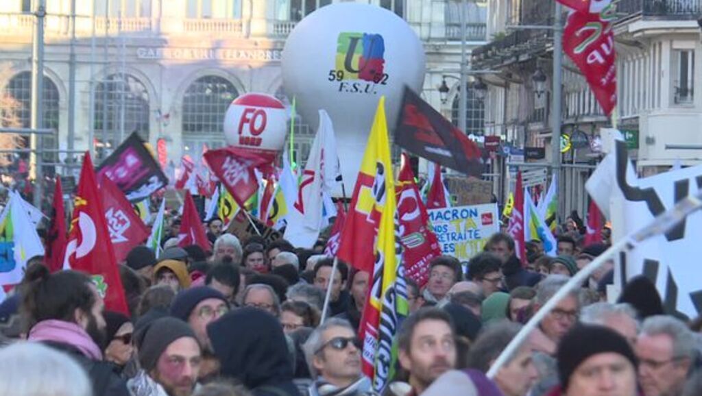 Manifestations en France contre la réforme des retraites