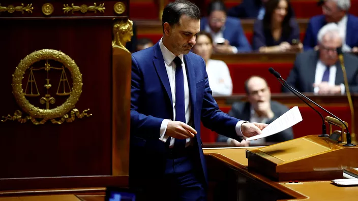 Laurent Saint-Martin, ministre démissionnaire du Budget Sarah ©Meyssonnier / REUTERS