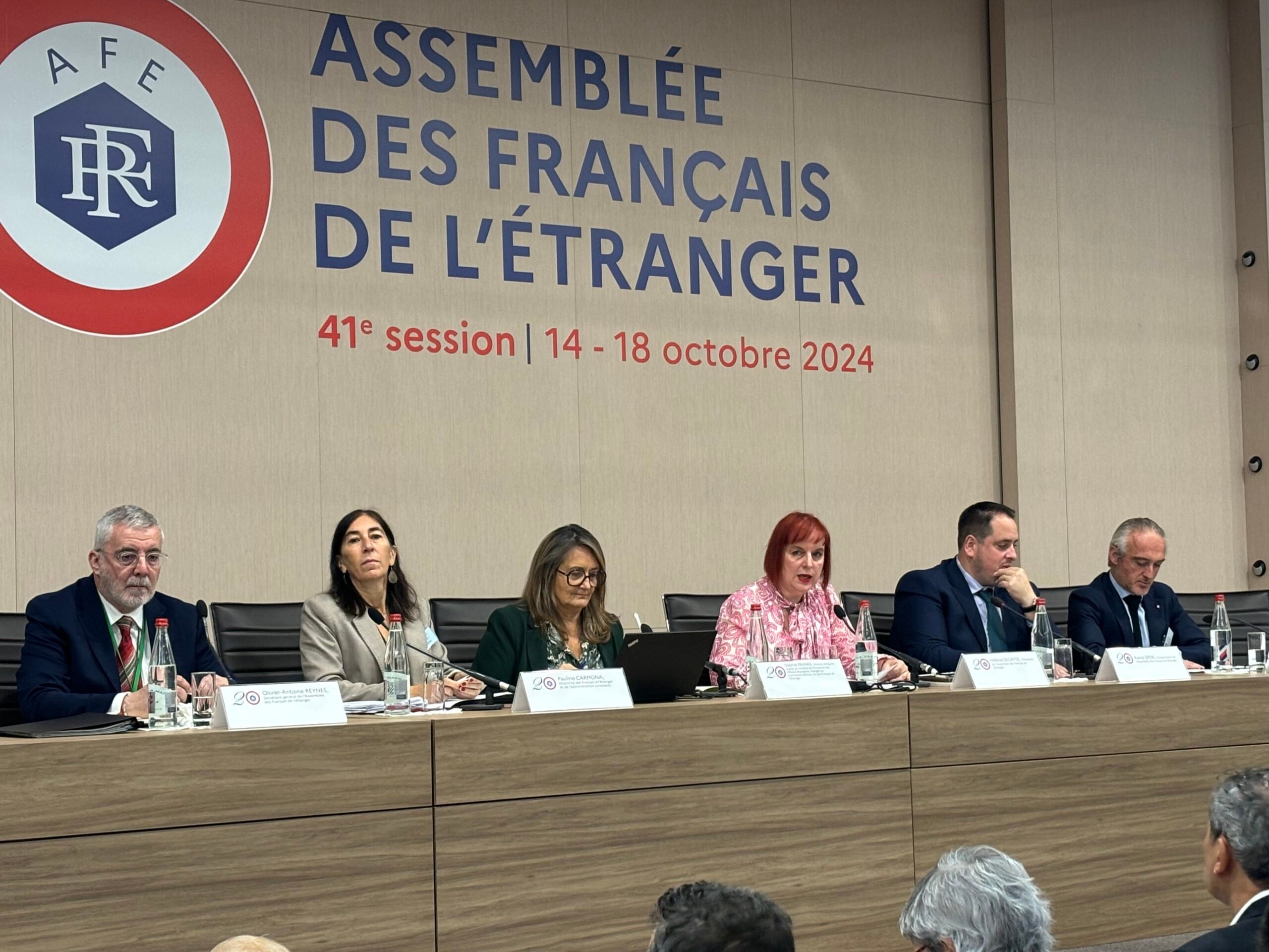 Bilan de la 41ème session de l’Assemblée des Français de l’étranger