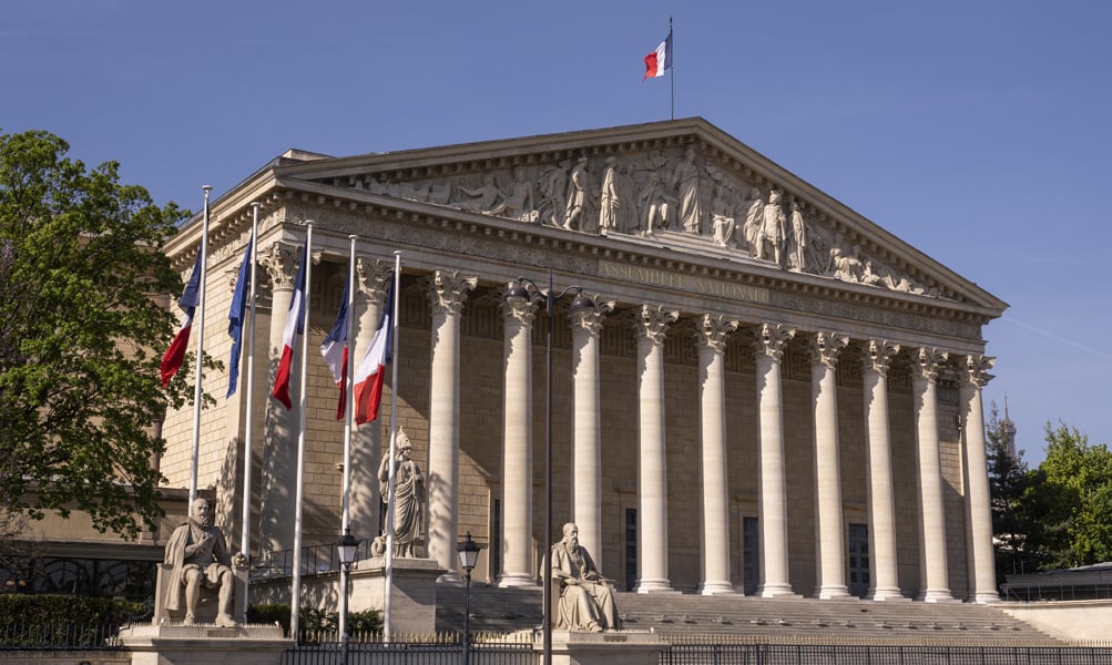 Assemblée nationale - Palais Bourbon - Paris