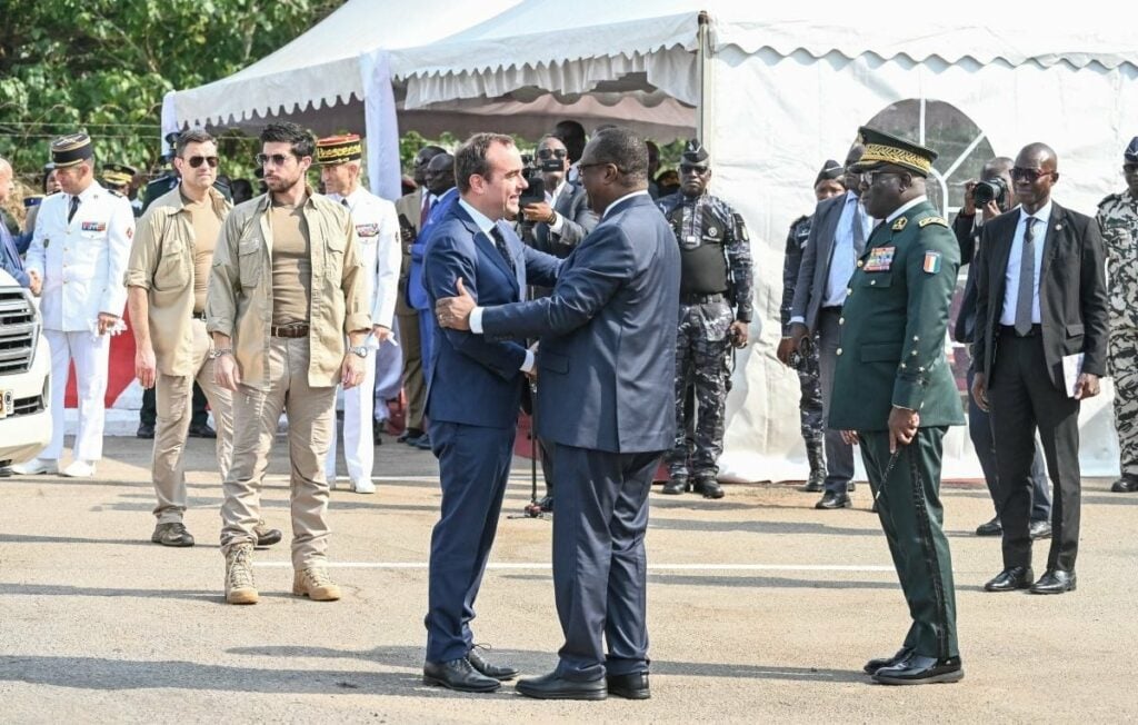 Sébastien Lecornu et Téné Birahima Ouattara