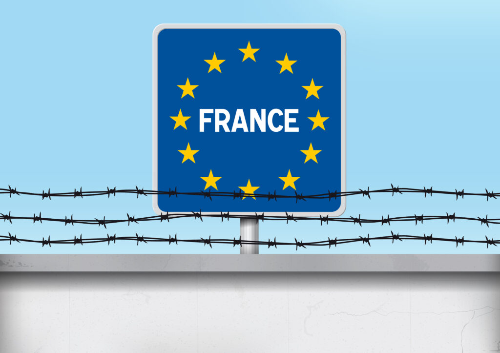 Frontière France Fermée - @adobestock