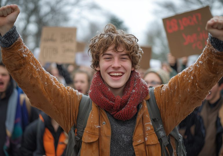 Les jeunes : optimistes et engagés.