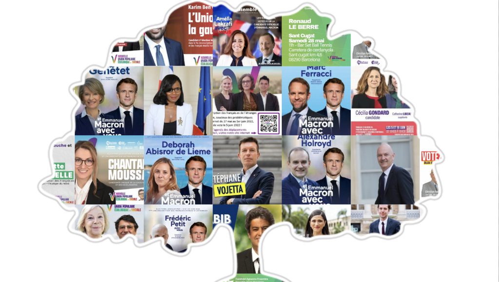 Résultats détaillés du premier tour des Législatives 2022 des expatriés