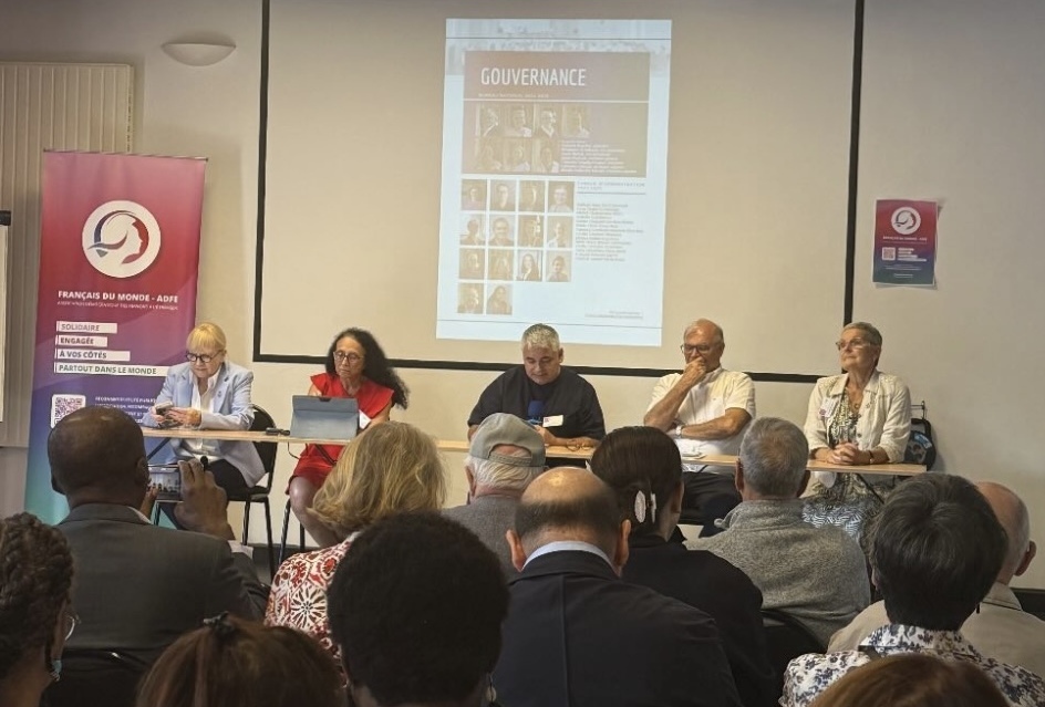 Assemblée Générale Francais du Monde Adfe 23 aout 2025 © instagram Yan Chantrel
