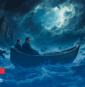 Gog et Magog sont dans un bateau.