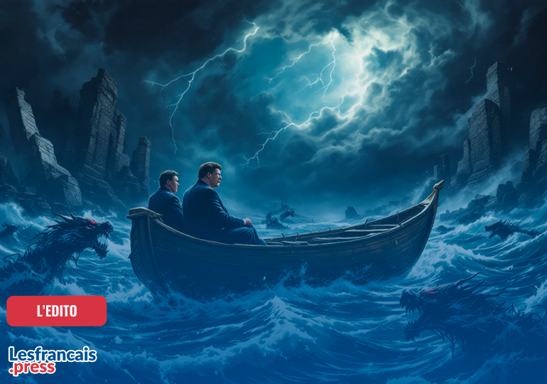 Gog et Magog sont dans un bateau.