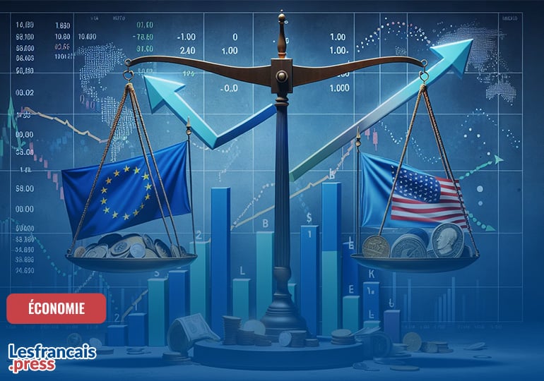 Les indices européens loin derrière les Etats-Unis