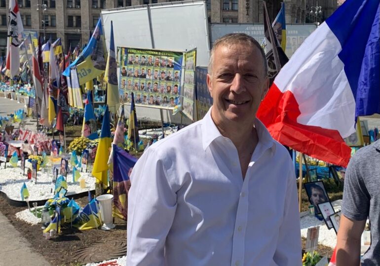 David Franck, président du conseil consulaire des Français d'Ukraine