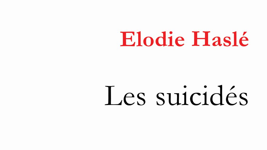 Elodie Haslé