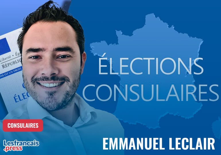Élection partielle d’un Conseiller des Français de l’étranger : l’interview d’Emmanuel Leclair