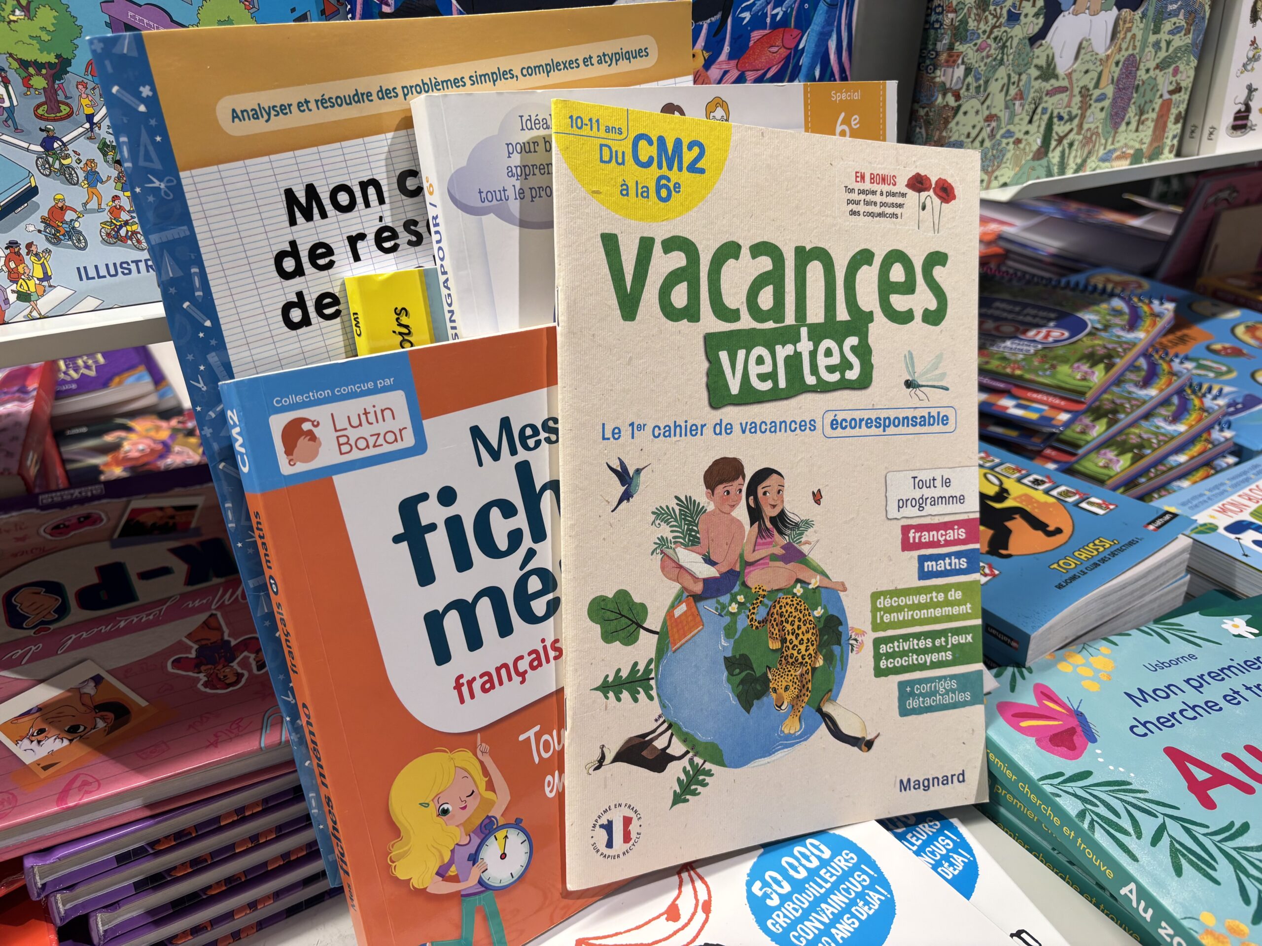 Exemples de cahiers de vacances