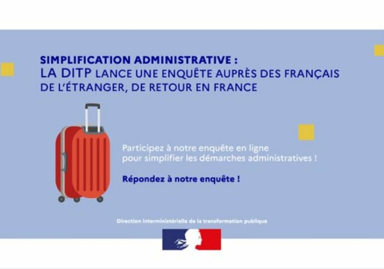 Expatriés de retour en France ? Participez à l'enquête de la DITP