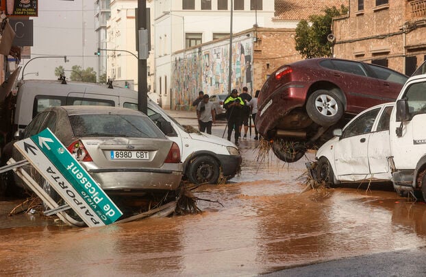 Image des inondations mortelles en Espagne - ©AFP